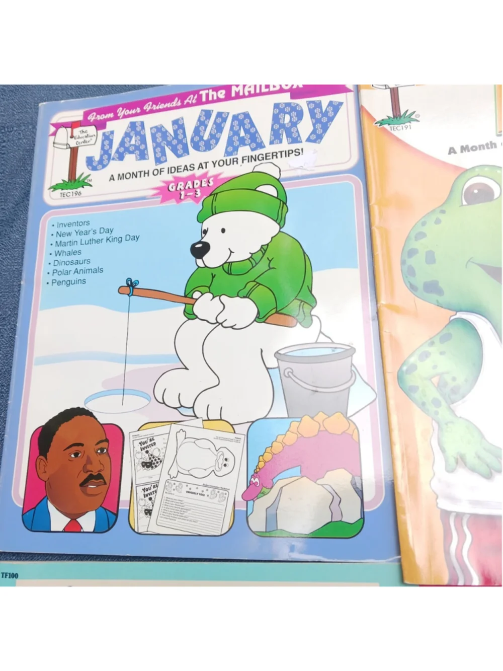 Homeschool Teachers Aid Early Education Monthly Idea Curriculum Books Set Of 10